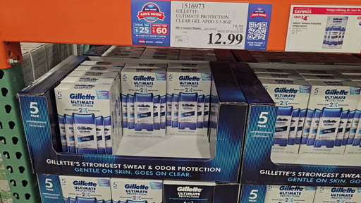 Gillette Ultimate Protection Clear Gel Antiperspirant 5/3.8oz