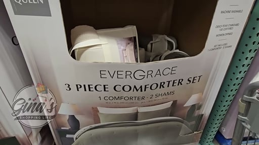 Evergrace 3-Piece Queen Size Waffle Comforter Set