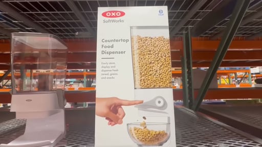 OXO SoftWorks Countertop Food Dispenser