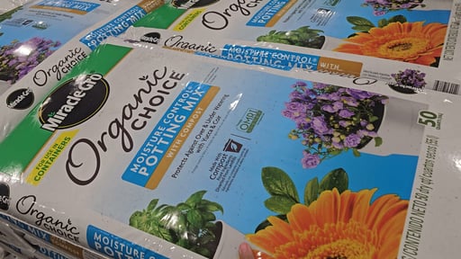 Miracle-Gro Organic Choice In-Ground & Raised Bed Soil 50 QT