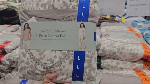 Carole Hochman Midnight Women's Cotton 3-Piece PJ Set