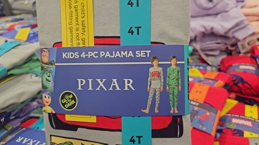 Character Kids' 4-Piece Pajama Set