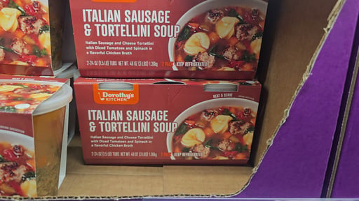 Dorothy's Kitchen Sausage & Tortellini Soup 2/24 oz