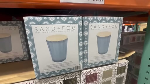 Sand + Fog 57 oz Scalloped Candles