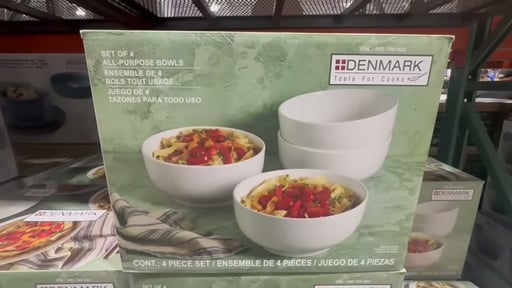 Denmark 4-Piece White All Purpose Bowls