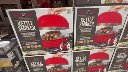 Nordic Ware Indoor & Outdoor Kettle Smoker