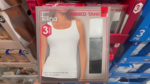 Felina Women's Ribbed Tank 3-Pack