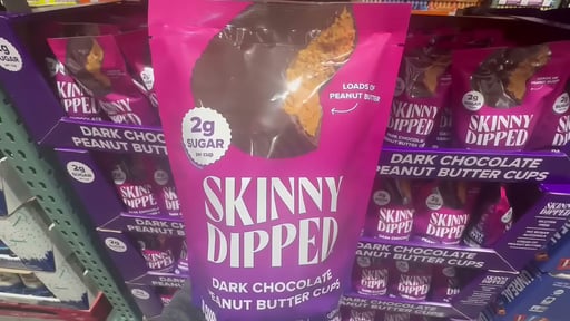 Skinny Dipped Dark Chocolate Peanut Butter Cups, 15.9 oz