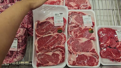 Beef Ribeye Steak Boneless USDA Prime per lb