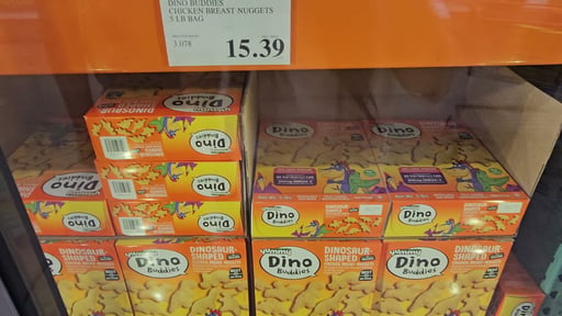 Yummy Dino Buddies Chicken Breast Nuggets