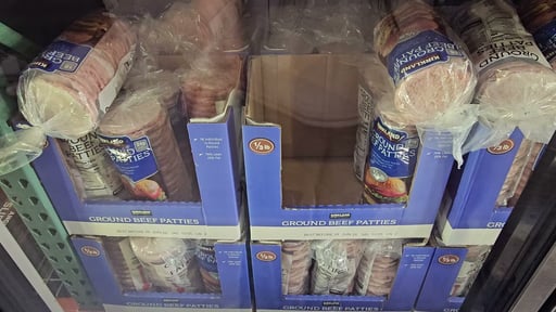 Kirkland Signature Ground Beef Patties