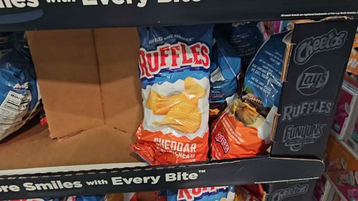 Frito Lay Ruffles Cheddar & Sour Cream