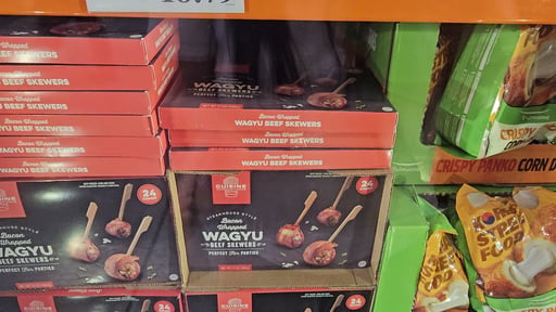 Cuisine Innovation Bacon Wrapped Wagyu Skewers 24 Count
