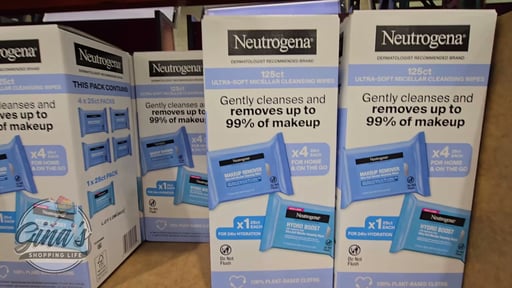 Neutrogena Makeup Remover Wipes, 125 Count