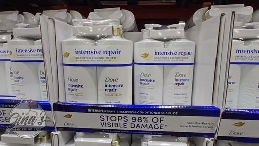 Dove Shampoo & Conditioner Intensive Repair 2 Pack