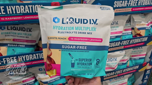 Liquid I.V. Sugar-Free Hydration Multiplier Variety Pack, 30 Count