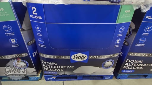 Sealy Sterling Down Alternative Pillow 2-Pack - Standard/Queen