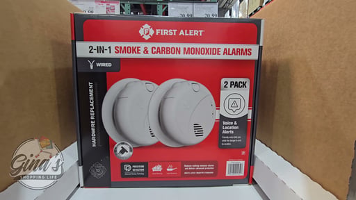 First Alert Hardwired Combo Smoke & CO Alarm