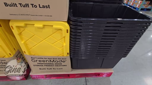Greenmade 27 Gallon Storage Tote with Lid