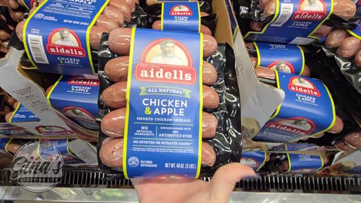 Aidells All Natural Chicken & Apple Sausage 48 oz (3 lbs)