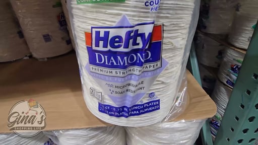 Hefty Diamond 8-3/4" Lunch Plate 225 CT