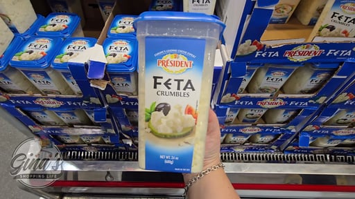 Président Crumbled Feta 24 Ounce Container