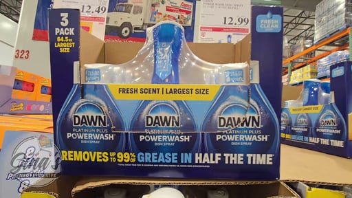 Dawn Platinum PowerWash Dish Spray 21.5 oz + 43 oz Refill