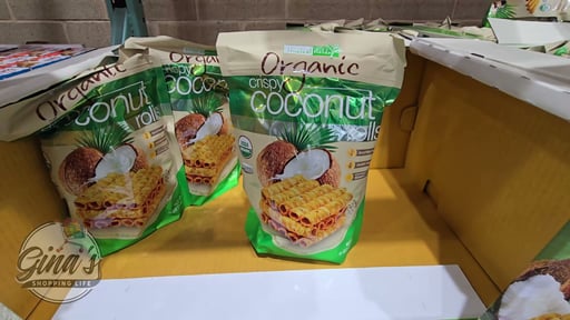 Tropical Fields Organic Coconut Rolls 11 oz (0.69 lbs)