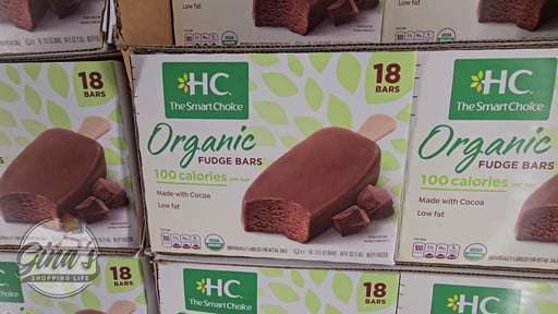 Healthy Choice Organic Fudge Bar 18 Count Box