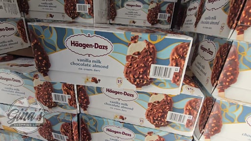 Häagen-Dazs Vanilla & Almond Bars 15/3 fl oz (1.40 Qts)