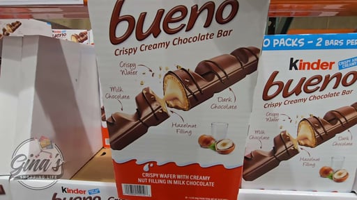 Kinder Bueno Chocolate Bar 20 CT