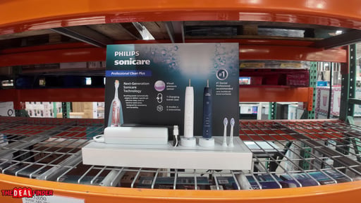 Philips Sonicare Professional Clean Plus Rechargeable Electric Toothbrush, 2-Pack