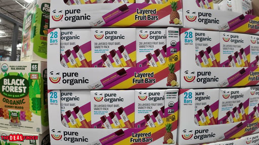 Pure Organic Layered Fruit Bars 28ct