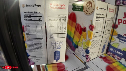 Jonny Pops Organic Rainbow Fruit Stacks 18ct