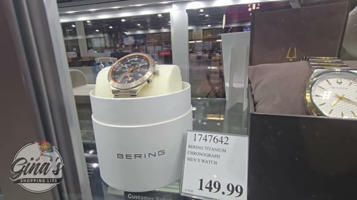 Bering Titanium Chronograph Men's Watch