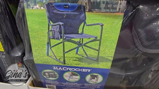 Mac Sports Rock n Lock Director Chair