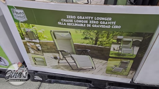 Timber Ridge Zero Gravity Lounger with Securing Clip