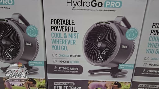 Shark HydroGo Misting Fan