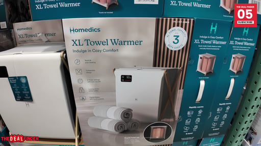 Homedics Collapsible Towel Warmer