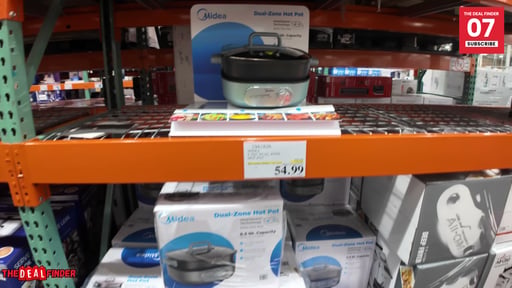 Midea 6.3qt Dual Zone Hot Pot