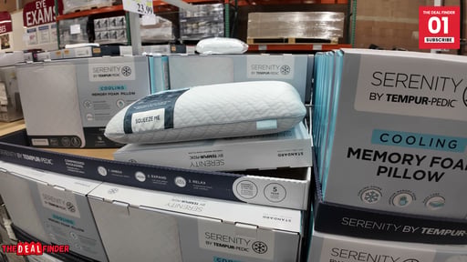 Serenity by Tempur-Pedic Memory Foam Cooling Pillow
