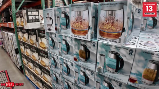 Chefman Kettle 1.8 Ltr with Tea Infuser