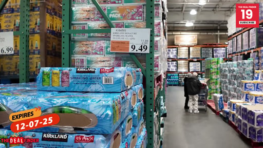 Kirkland Signature Sparkling Water 35-pack