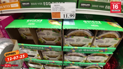 La Terra Fina Quiche Variety Pack, 2/23 Ounce Packages