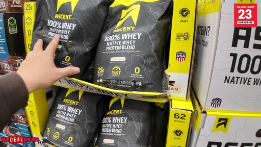 Ascent 100% Whey Native Whey Protein Blend