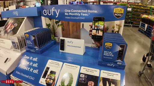 eufy E340 Video Doorbell with Dual Cameras