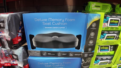 Type S Deluxe Memory Foam Seat Cushion