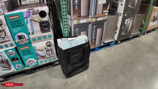 CleverMade Foldable Tote Bag on Wheels