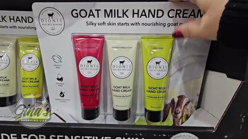 Dionis Goat Milk Hand Cream Three Pack
