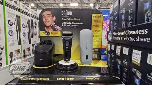 Braun Series 9 Sport+ Shaver with PowerCase